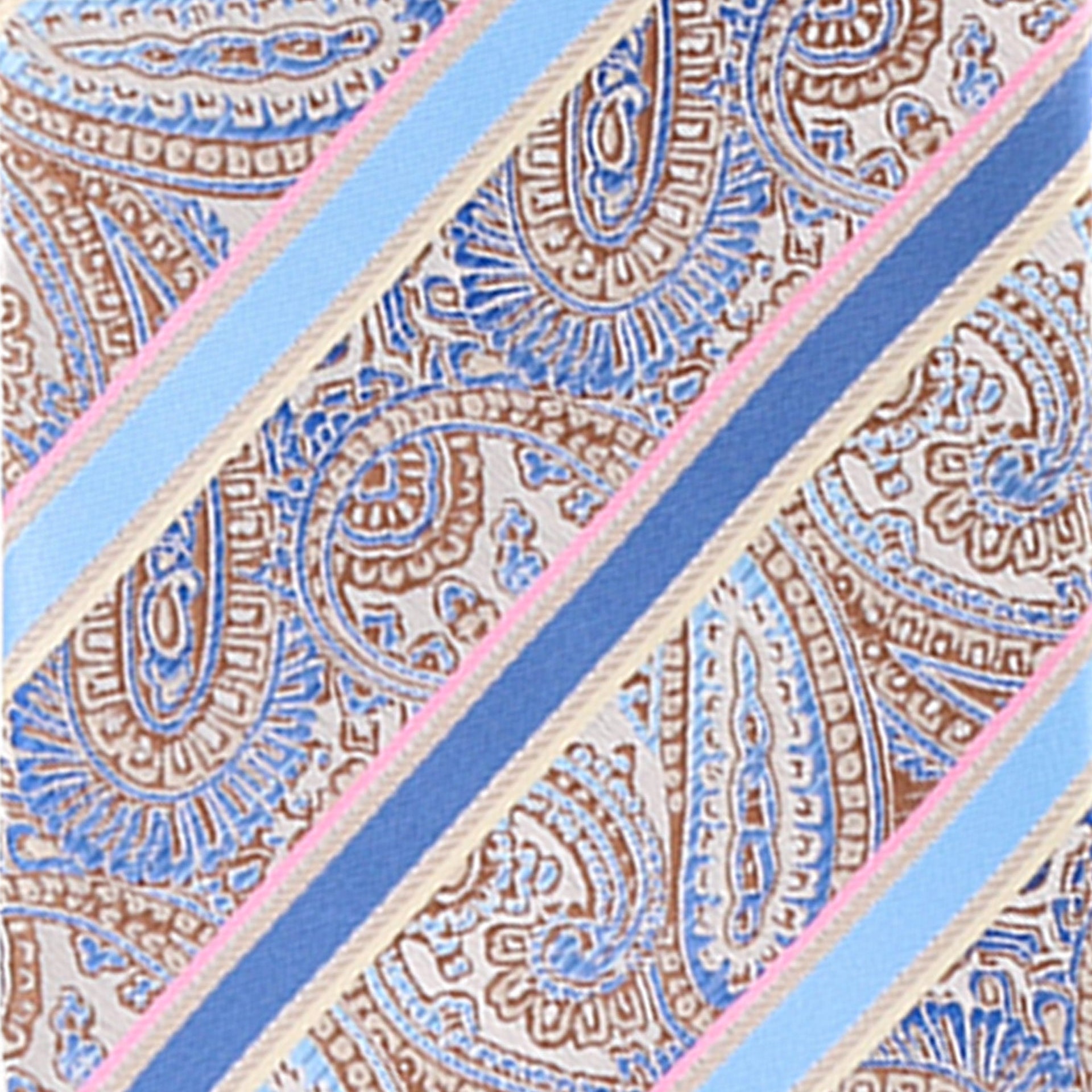 Vittorio Farina Men's Paisley Design Necktie & Pocket Square - Suits You Sir - D - 1214 - 
