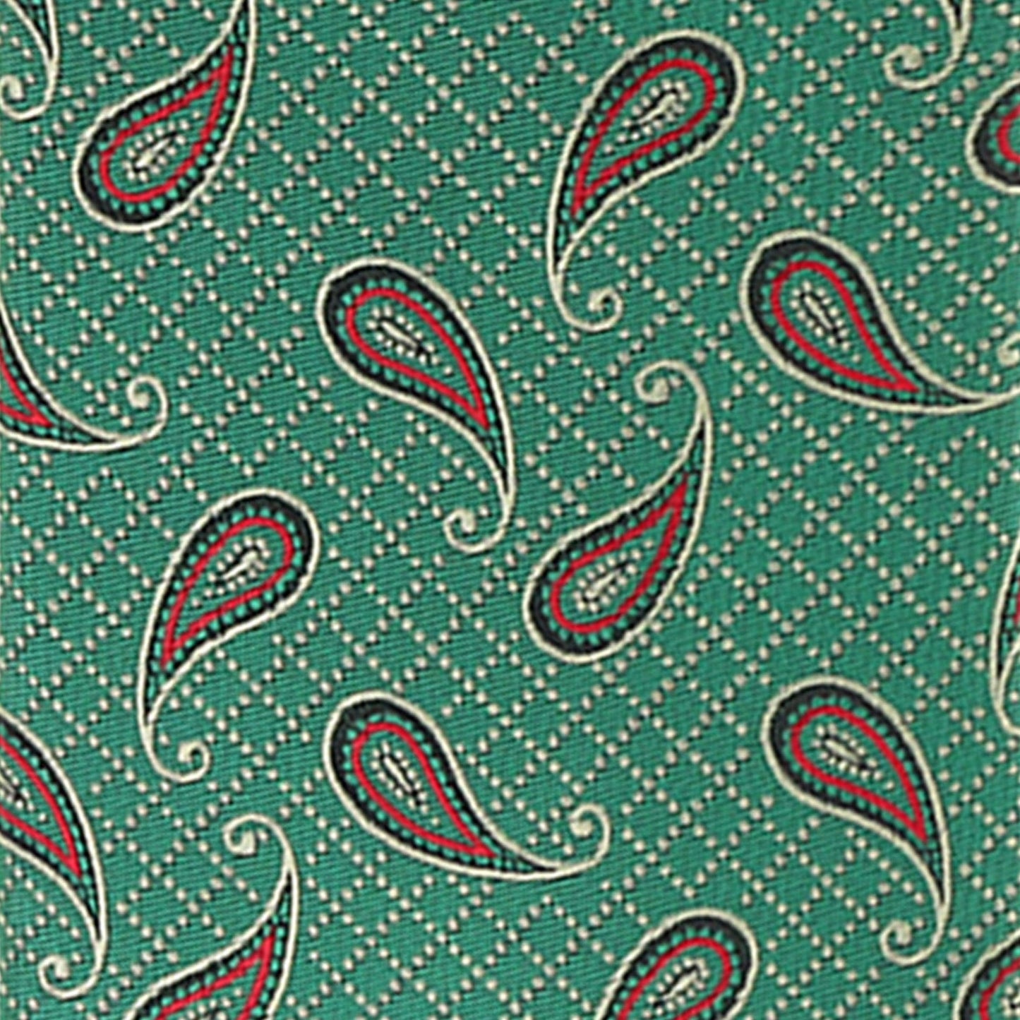 Vittorio Farina Men's Paisley Design Necktie & Pocket Square - Suits You Sir - D - 1230 - 