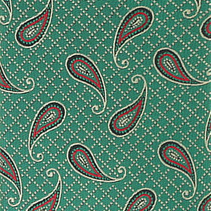 Vittorio Farina Men's Paisley Design Necktie & Pocket Square - Suits You Sir - D - 1230 - 