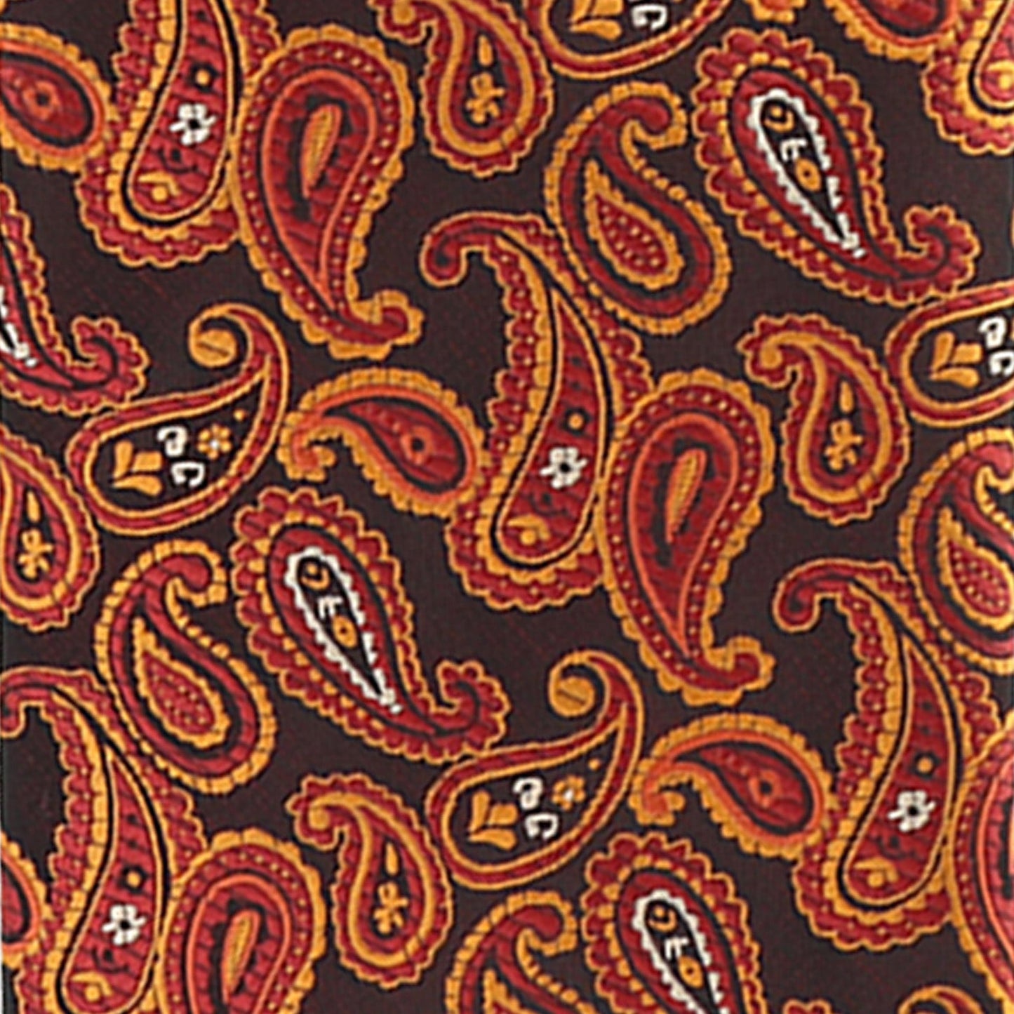 Vittorio Farina Men's Paisley Design Necktie & Pocket Square - Suits You Sir - D - 1231 - 