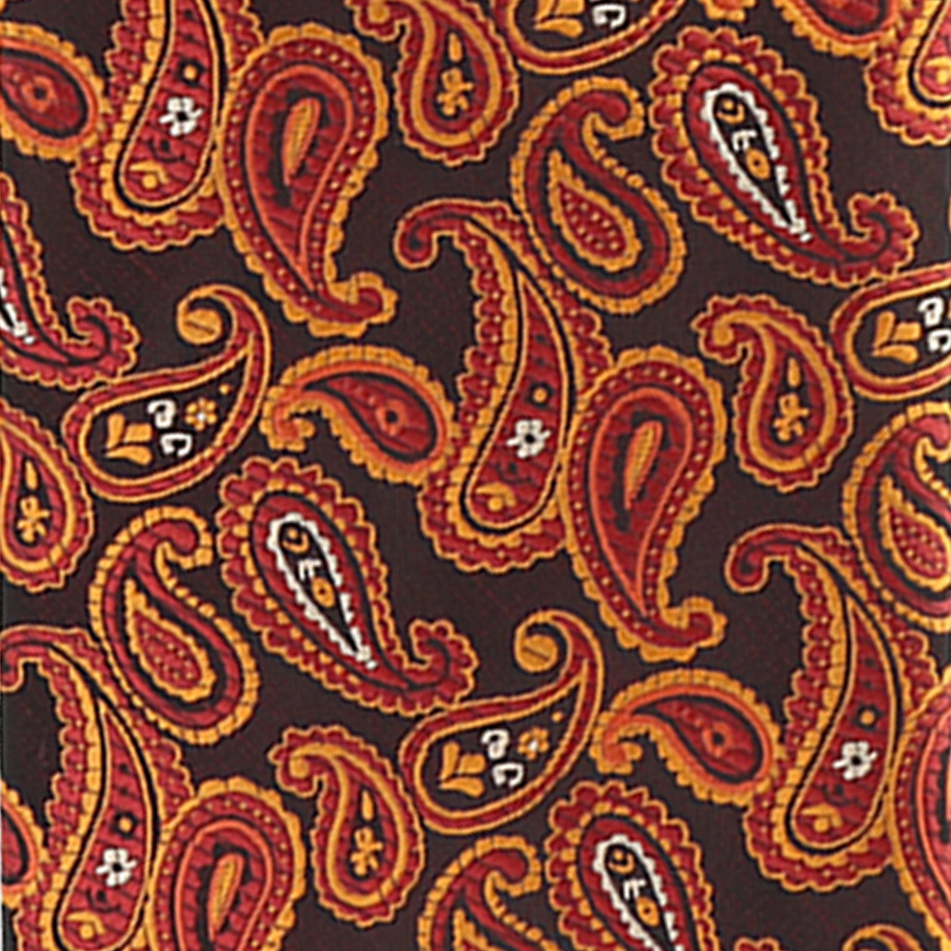 Vittorio Farina Men's Paisley Design Necktie & Pocket Square - Suits You Sir - D - 1231 - 