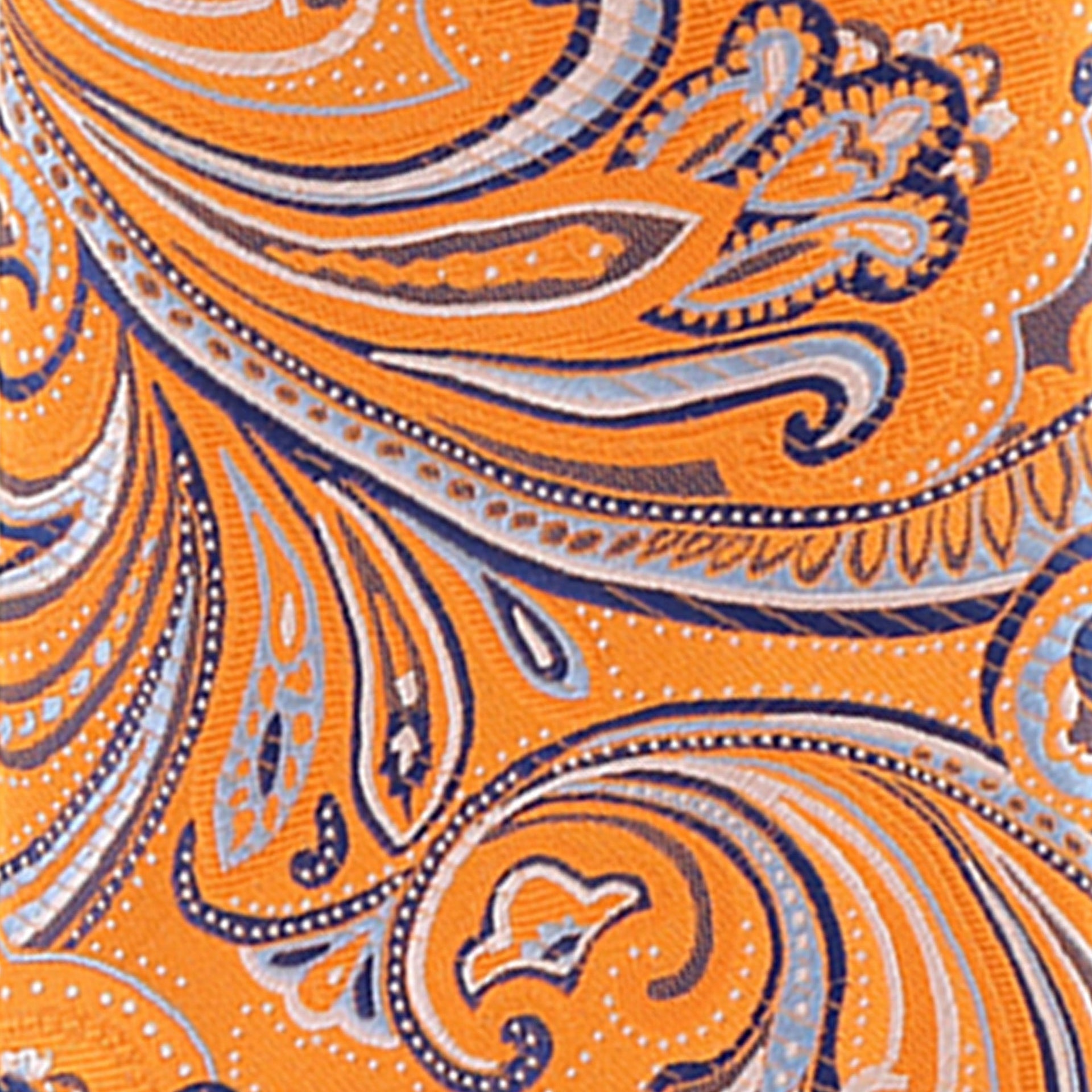 Vittorio Farina Men's Paisley Design Necktie & Pocket Square - Suits You Sir - D - 1231 - 
