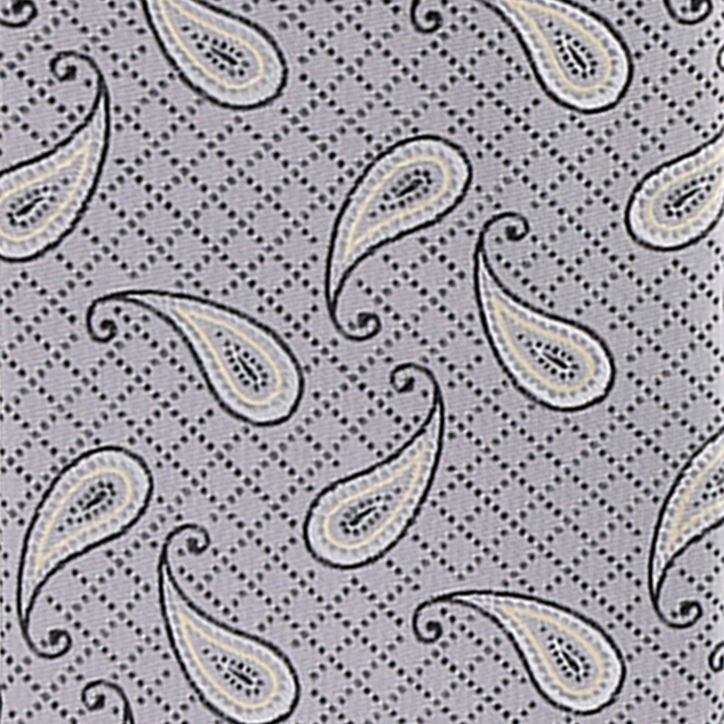 Vittorio Farina Men's Paisley Design Necktie & Pocket Square - Suits You Sir - D - 1231 - 