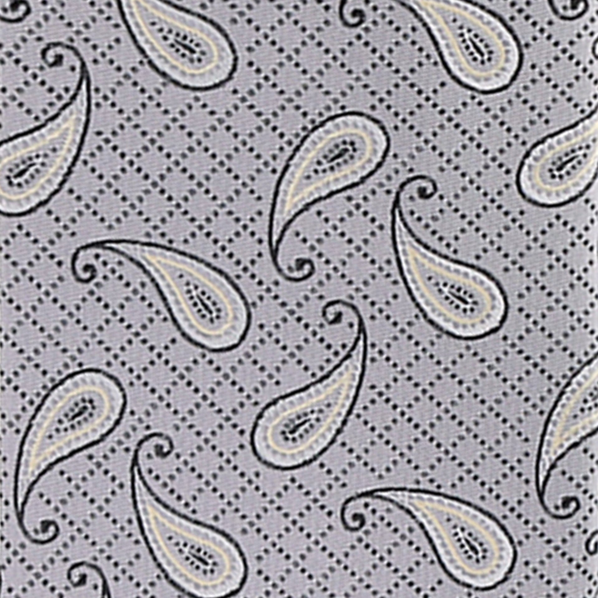 Vittorio Farina Men's Paisley Design Necktie & Pocket Square - Suits You Sir - D - 1231 - 