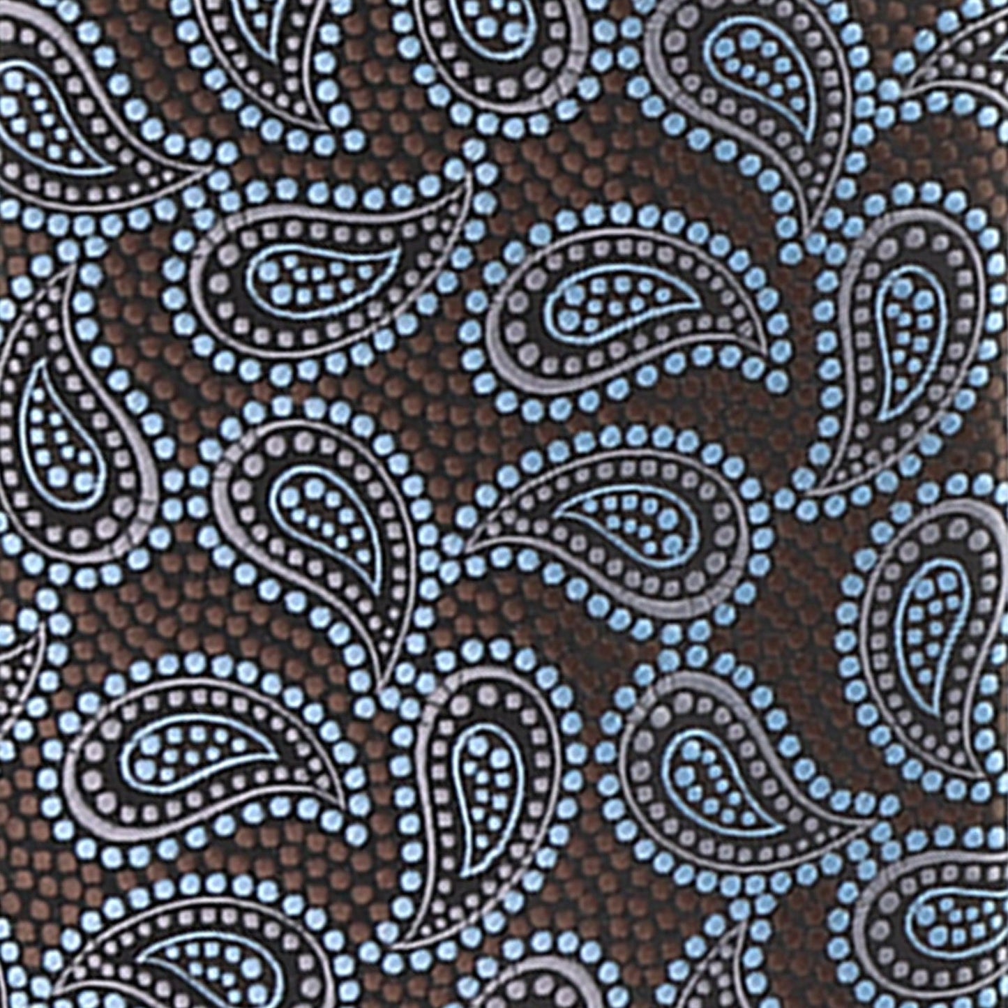 Vittorio Farina Men's Paisley Design Necktie & Pocket Square - Suits You Sir - D - 1274 - 