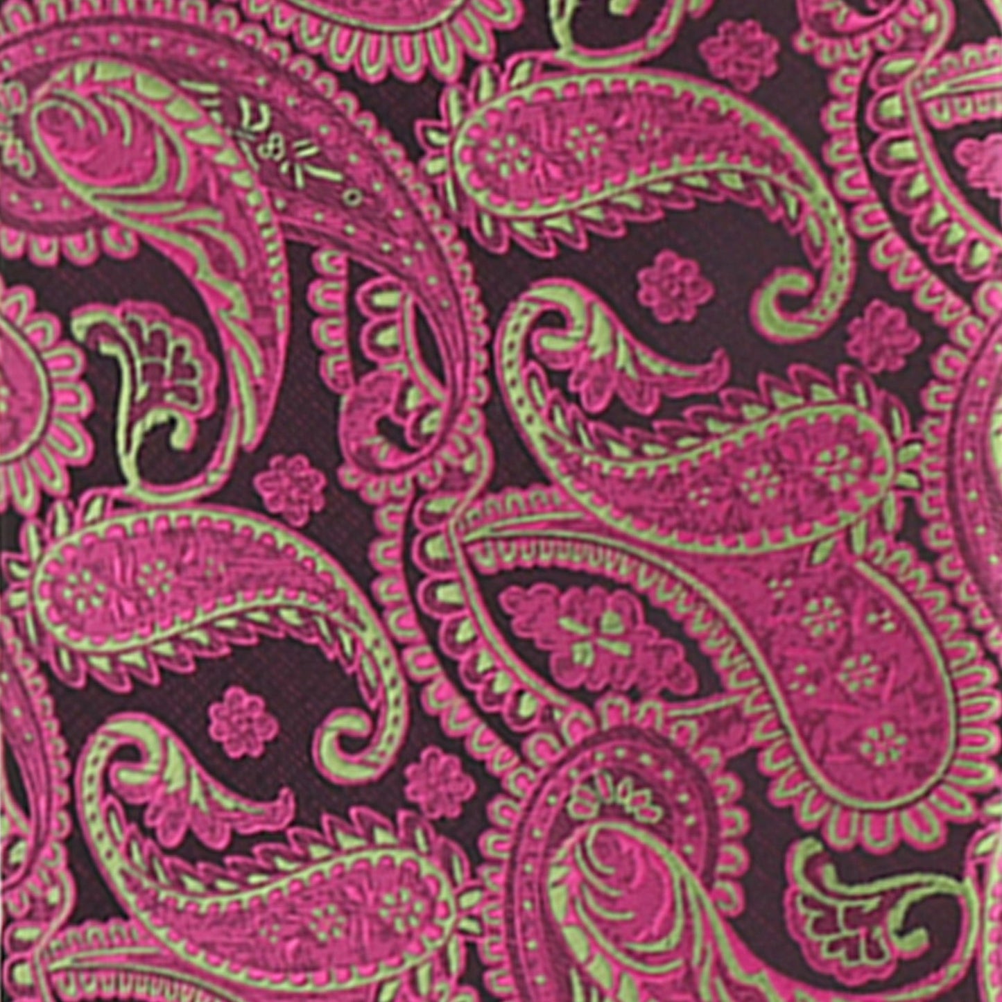 Vittorio Farina Men's Paisley Design Necktie & Pocket Square - Suits You Sir - D - 1310 - 