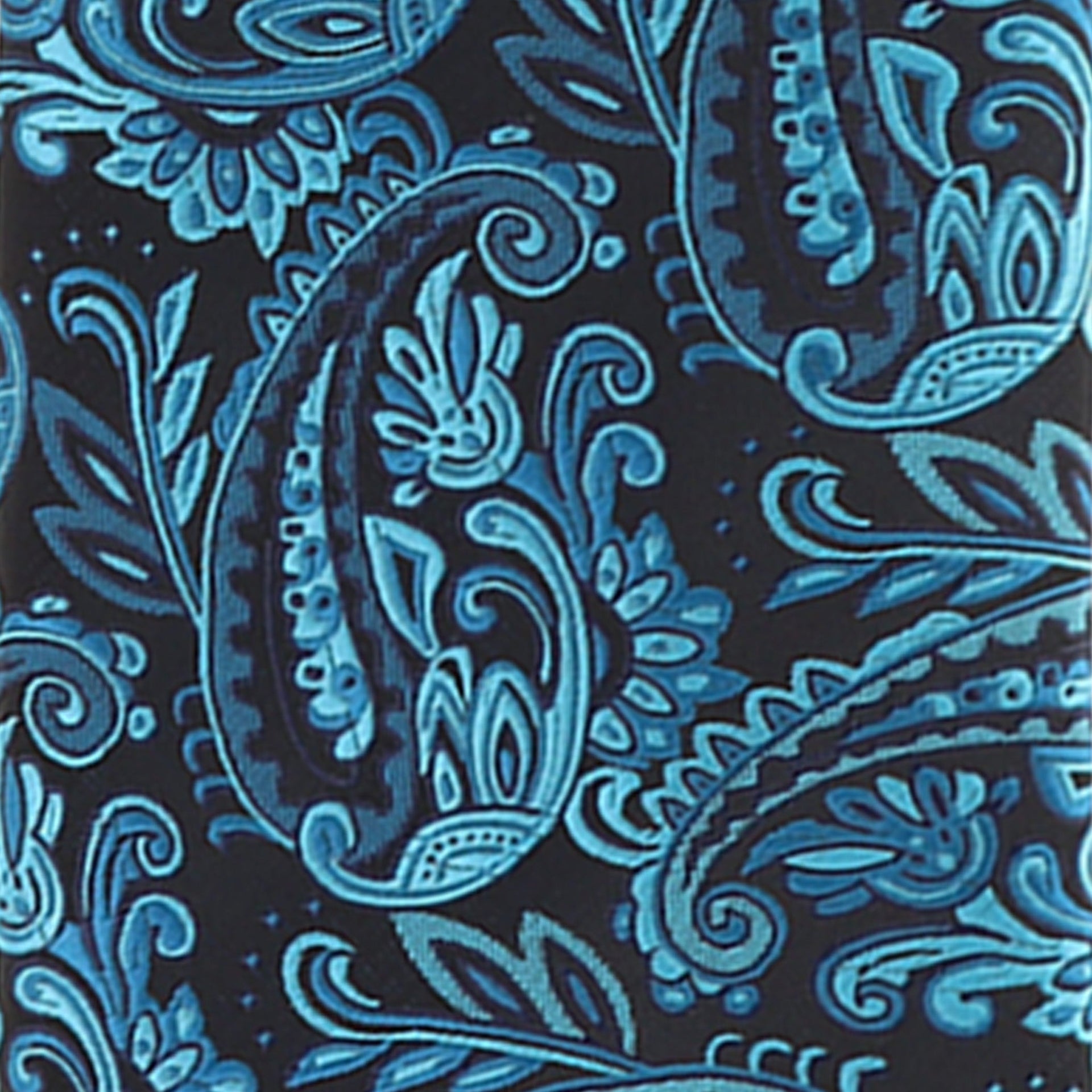 Vittorio Farina Men's Paisley Design Necktie & Pocket Square - Suits You Sir - D - 1310 - 