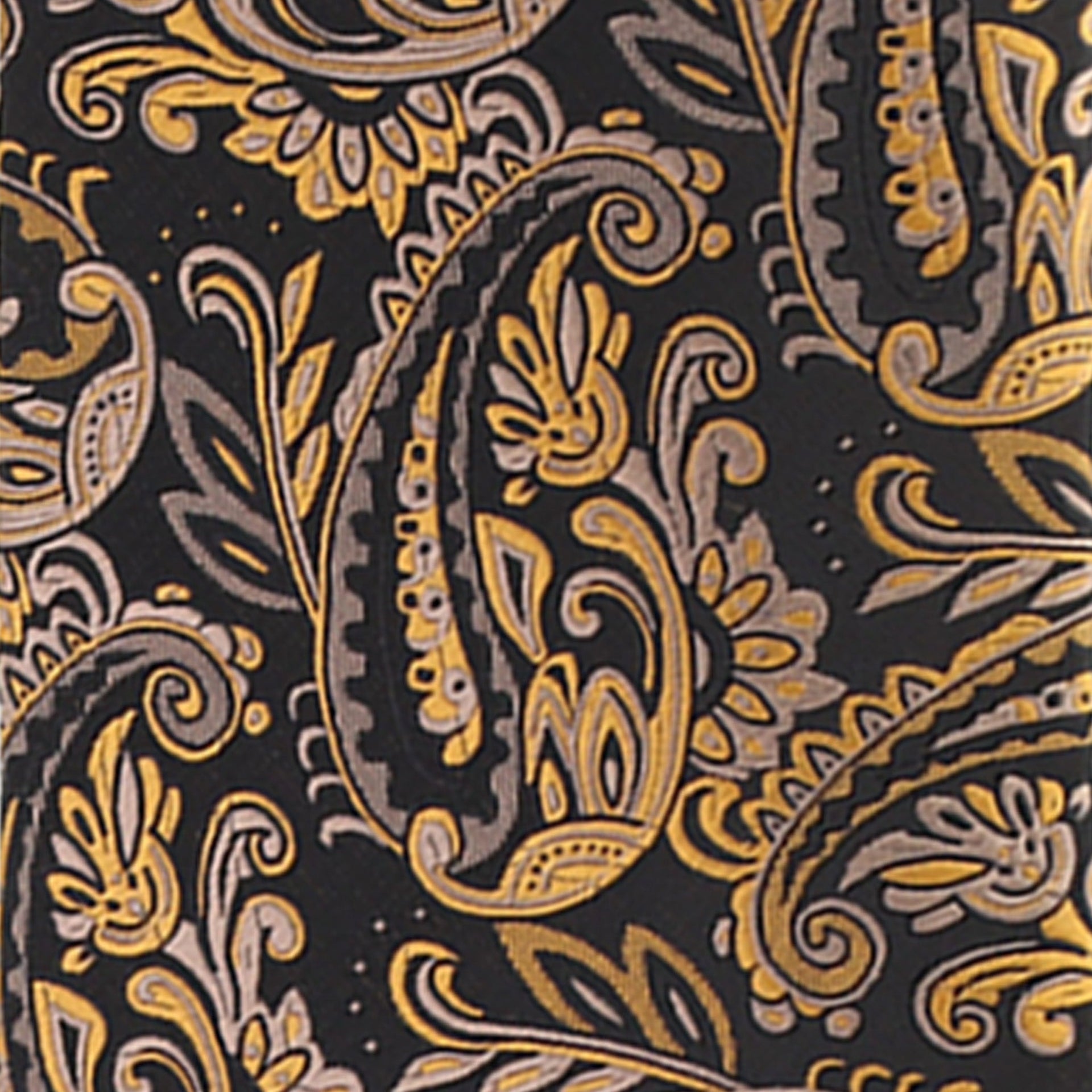 Vittorio Farina Men's Paisley Design Necktie & Pocket Square - Suits You Sir - D - 1310 - 