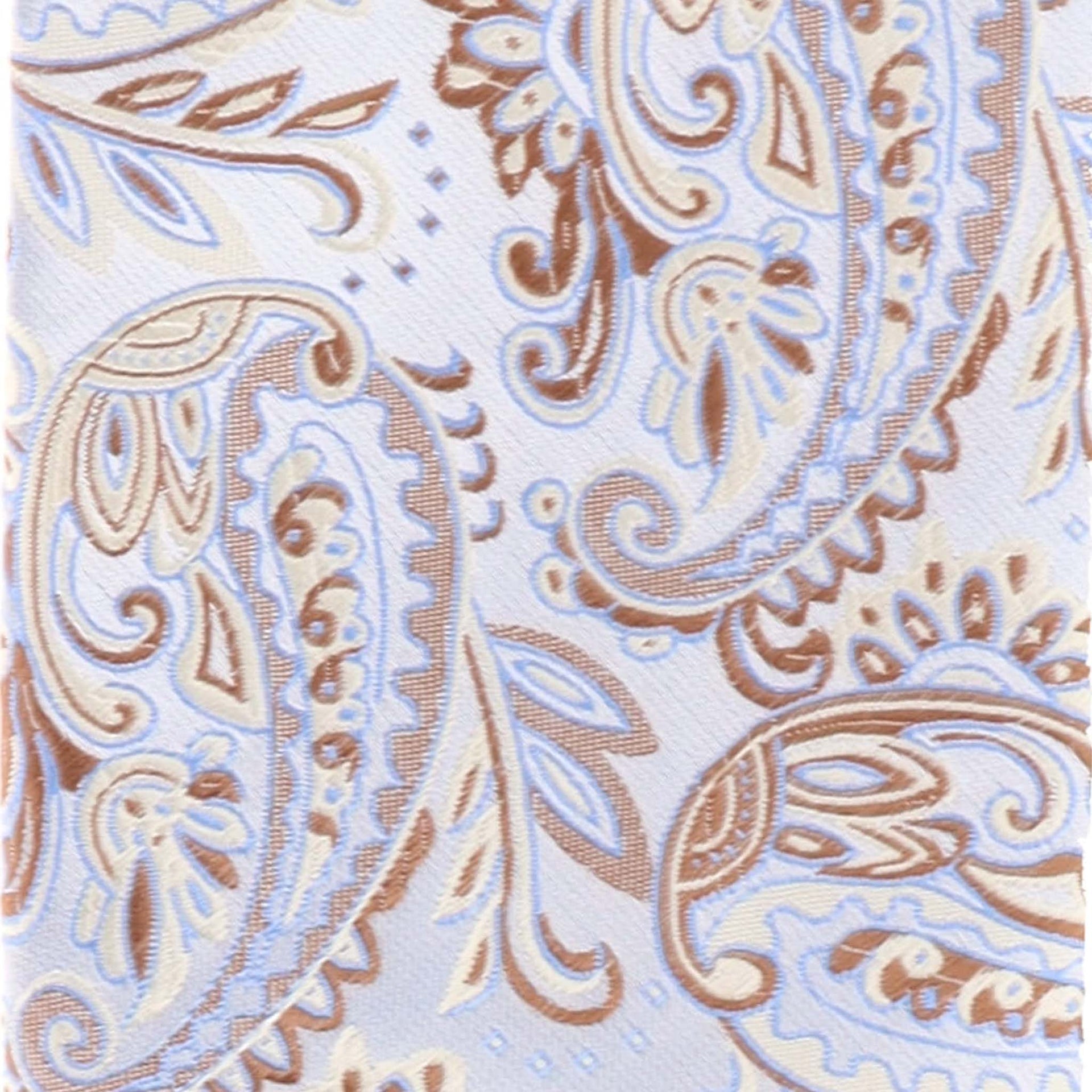 Vittorio Farina Men's Paisley Design Necktie & Pocket Square - Suits You Sir - D - 1375 - 