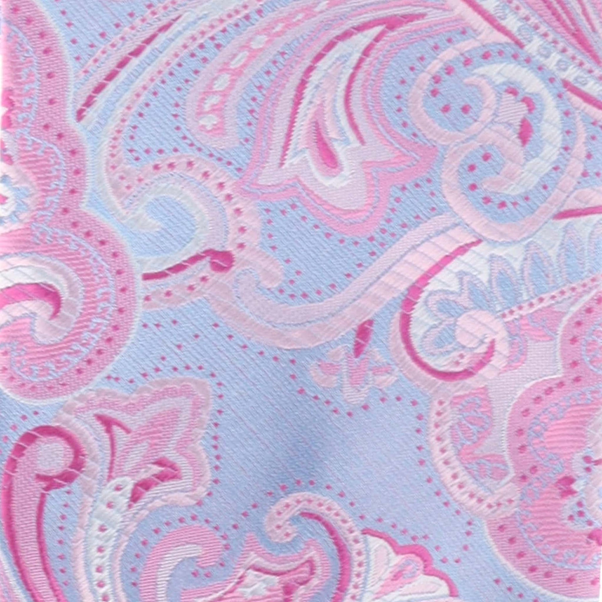 Vittorio Farina Men's Paisley Design Necktie & Pocket Square - Suits You Sir - D - 1375 - 