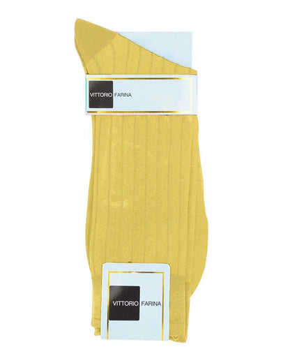 Vittorio Farina Men's Ribbed Shear Nylon Anklet Dress Socks - Suits You Sir - White - 12