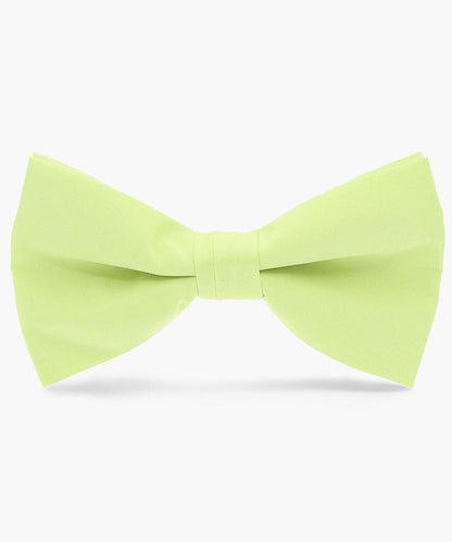 Vittorio Farina Men's Satin Bow Tie in Gift Box - Suits You Sir - Mint Green - 