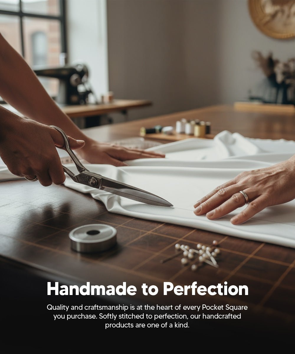 Vittorio Farina Men's Satin Cummerbund, Bow Tie and Pocket Square Set in Gift Box - Suits You Sir - White - 