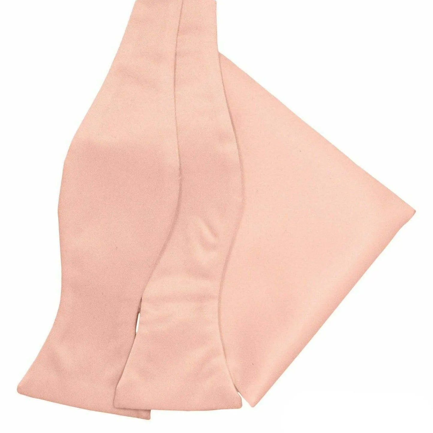 Vittorio Farina Men's Satin Self Tie Bow Tie & Pocket Square in Gift Box - Suits You Sir - Pink - 