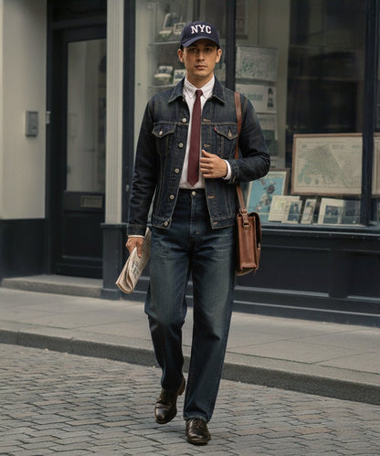 Vittorio Farina Men's Satin Skinny Necktie & Pocket Square - Suits You Sir - White - 