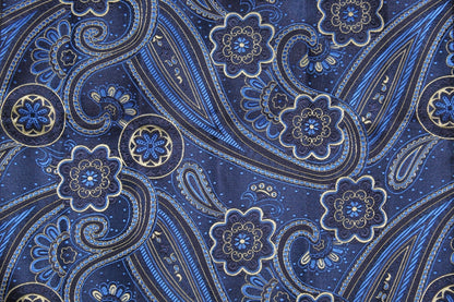 Vittorio Farina Men's Skinny Design Satin Necktie and Pocket Square - Suits You Sir - SD - 0025 - 