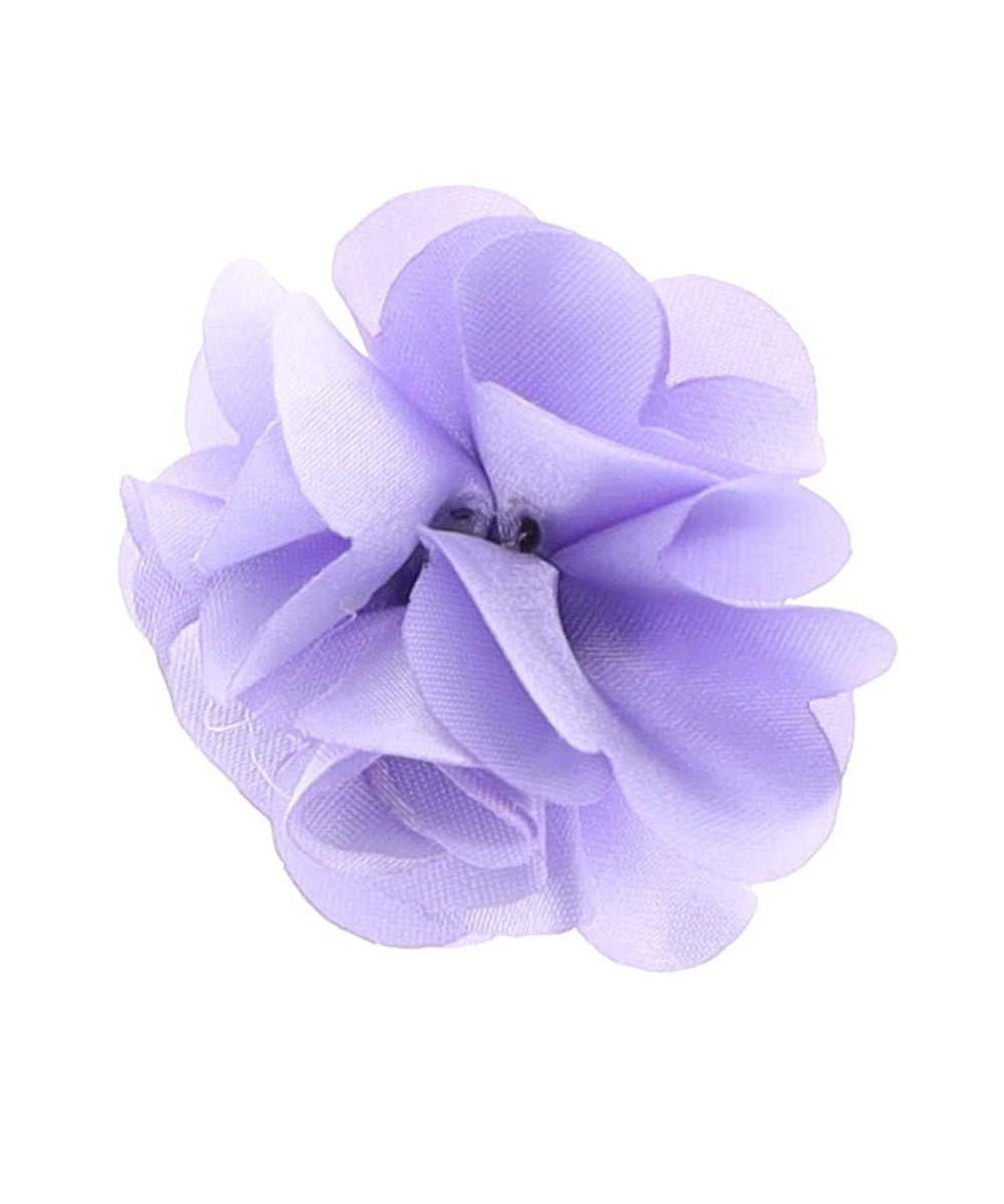 Vittorio Vico Boy's Satin Flower Lapel Pin - Suits You Sir - Lavender - 