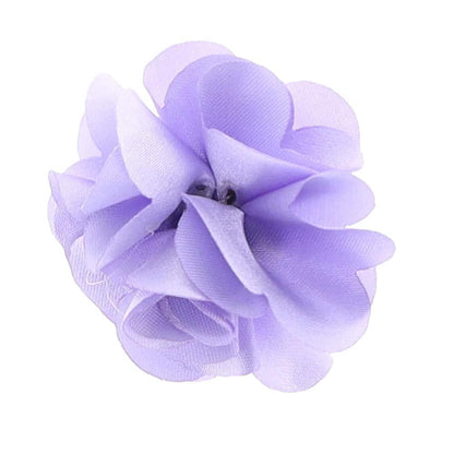 Vittorio Vico Small Satin Flower Lapel Pin - Suits You Sir - Black - 