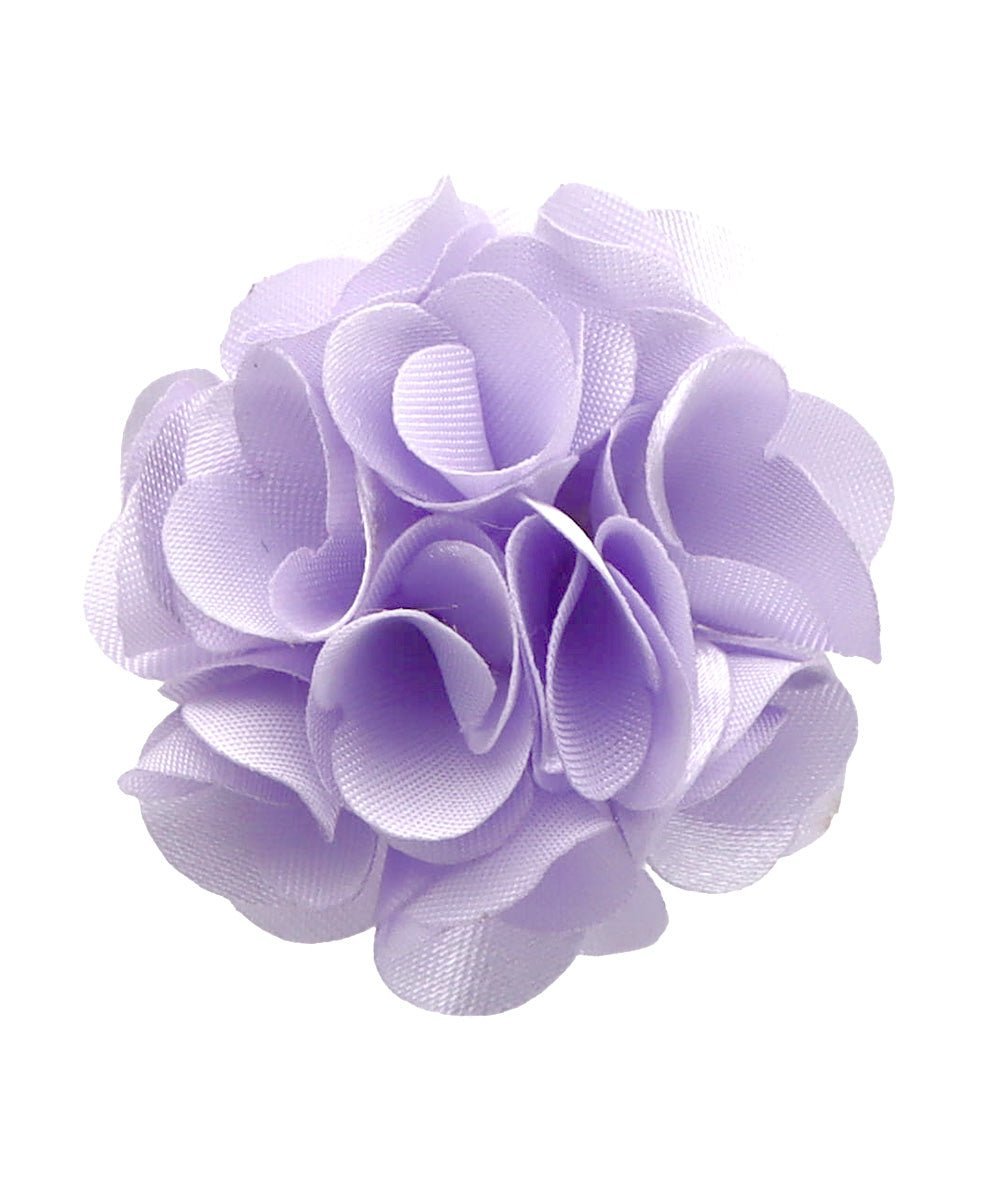 Vittorio Vico Small Satin Flower Lapel Pin - Suits You Sir - Lavender - 
