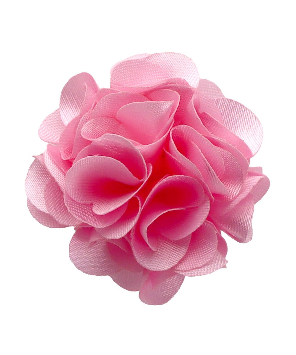 Vittorio Vico Small Satin Flower Lapel Pin - Suits You Sir - Pink - 