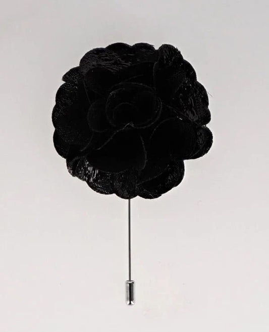 Vittorio Vico Unisex Satin Stick Flower Lapel Pin - Suits You Sir - M - F167 - 