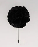 Vittorio Vico Unisex Satin Stick Flower Lapel Pin - Suits You Sir - M - F167 - 