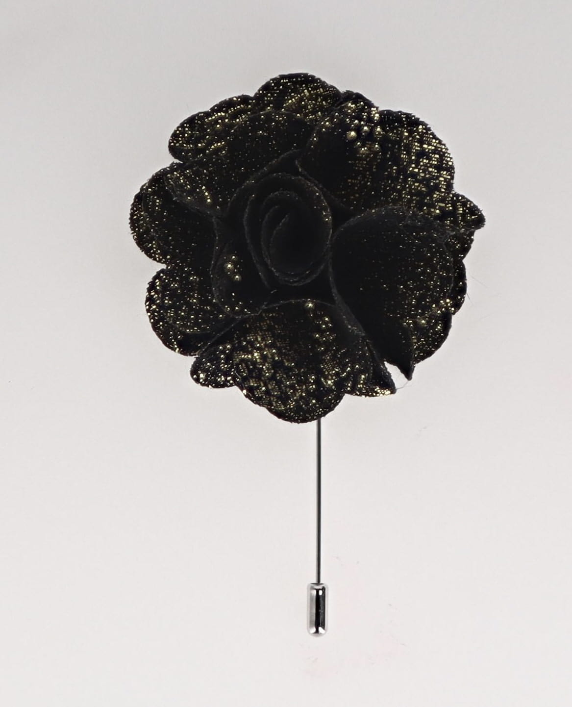 Vittorio Vico Unisex Satin Stick Flower Lapel Pin - Suits You Sir - M - F171 - 