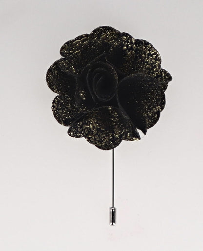 Vittorio Vico Unisex Satin Stick Flower Lapel Pin - Suits You Sir - M - F171 - 