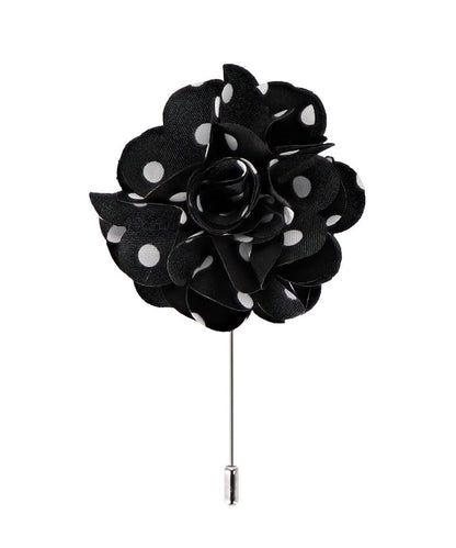 Vittorio Vico Unisex Satin Stick Flower Lapel Pin - Suits You Sir - PD - F038 - 