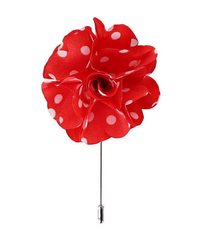 Vittorio Vico Unisex Satin Stick Flower Lapel Pin - Suits You Sir - PD - F044 - 