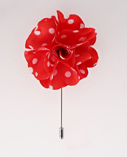 Vittorio Vico Unisex Satin Stick Flower Lapel Pin - Suits You Sir - PD - F044 - 