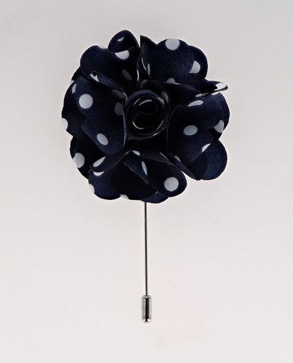 Vittorio Vico Unisex Satin Stick Flower Lapel Pin - Suits You Sir - PD - F107 - 