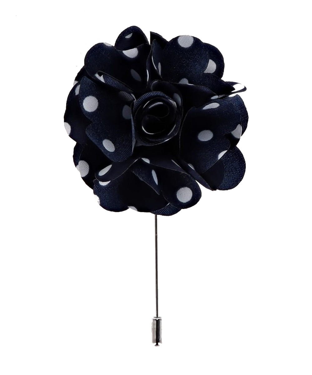 Vittorio Vico Unisex Satin Stick Flower Lapel Pin - Suits You Sir - PD - F107 - 