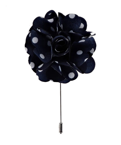 Vittorio Vico Unisex Satin Stick Flower Lapel Pin - Suits You Sir - PD - F107 - 
