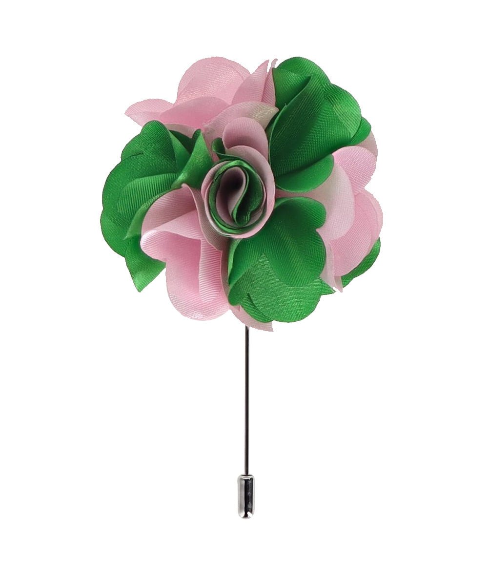 Vittorio Vico Unisex Satin Stick Flower Lapel Pin - Suits You Sir - TT - F070 - 