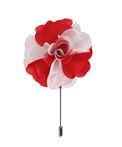 Vittorio Vico Unisex Satin Stick Flower Lapel Pin - Suits You Sir - TT - F164 - 