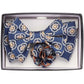 Vittorio Farina XL Bow Tie, Pocket Square & Flower Lapel Pin - XL2119 - Classy Cufflinks